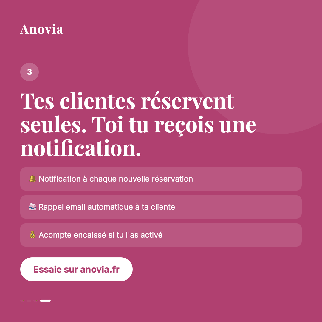 Rappels automatiques